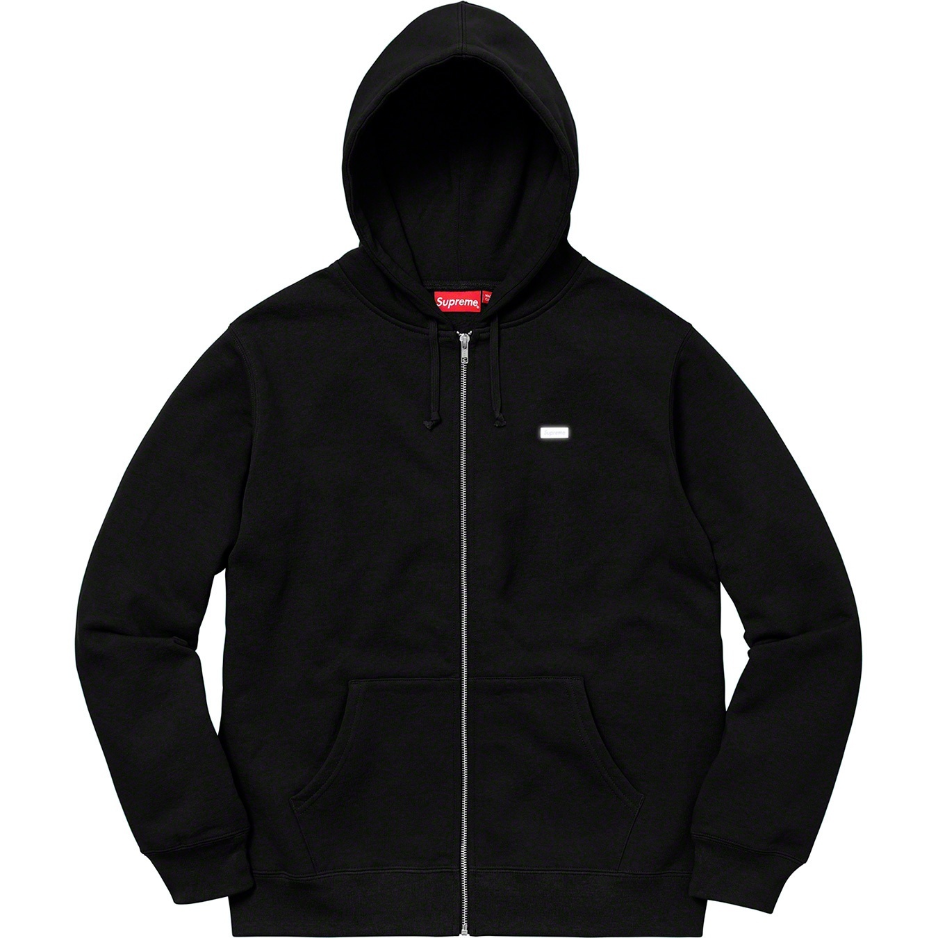 Reflective Small Box Zip Up Sweatshirt view 17